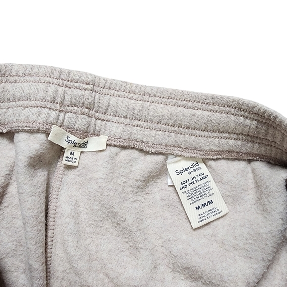 Splendid Cozy Gray Jogger Sweatpants - Picture 3 of 7